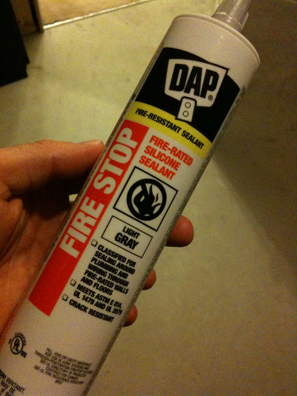 how to get dried caulk out of tube